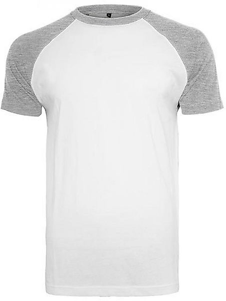 Build Your Brand Rundhalsshirt Raglan Contrast günstig online kaufen