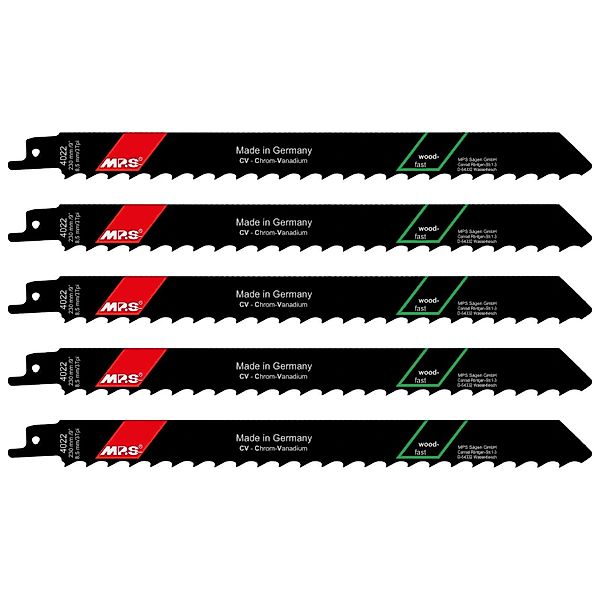 MPS CV-Säbelsägeblatt Für 20-170mm Materialstärke 5 Stück günstig online kaufen