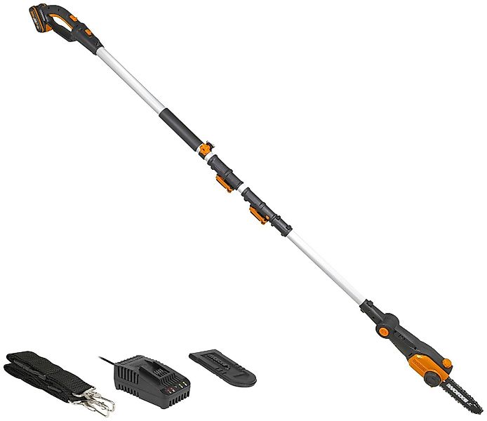 Worx Akku-Hochentaster 20V Akku Hochentaster, 20cm, Teleskopgriff max. 3,6m günstig online kaufen