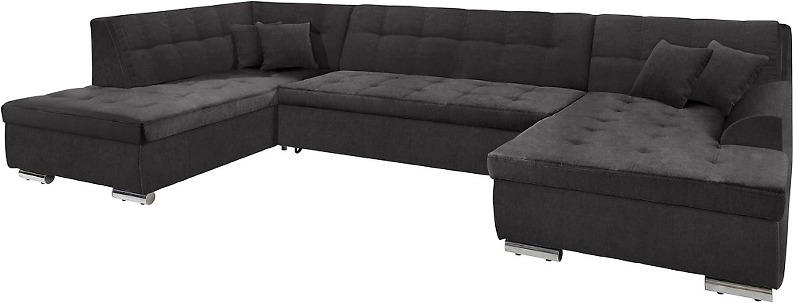 DOMO collection Wohnlandschaft "Aversa U-Form" wahlweise mit Bettfunktion, günstig online kaufen