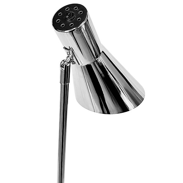 Dyberg Larsen Stehlampe DL12, chrom, Höhe 139 cm, Metall günstig online kaufen