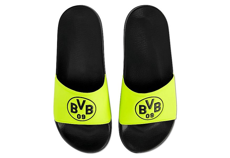 BVB BVB Badeschlappen Logo neon Badeschuh (2-tlg) günstig online kaufen