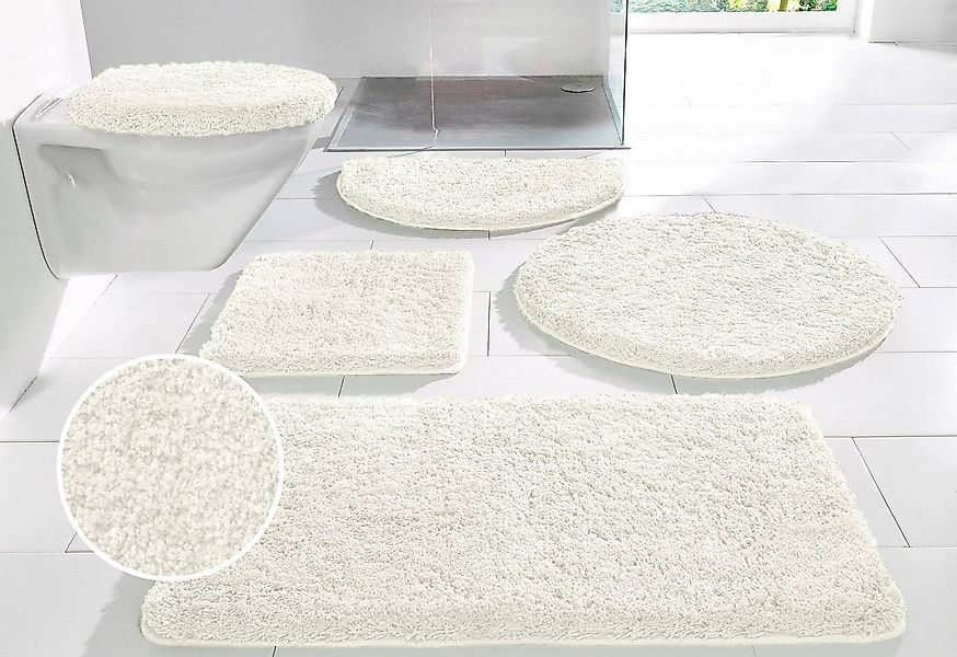 OTTO home Badematte Sanremo, Badvorleger, Badezimmer Teppich, sehr weich, H günstig online kaufen