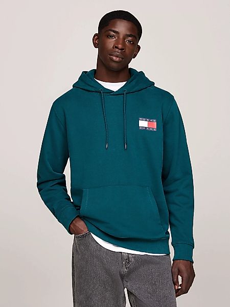 Tommy Jeans Sweatshirt "TJM REG ESSENTIAL FLAG HOOD EXT", mit bedruckten Ma günstig online kaufen