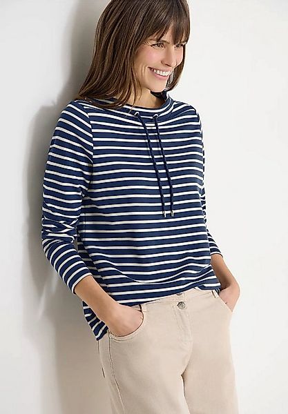 CECIL Langarmshirt Gestreiftes Shirt (1-tlg) günstig online kaufen