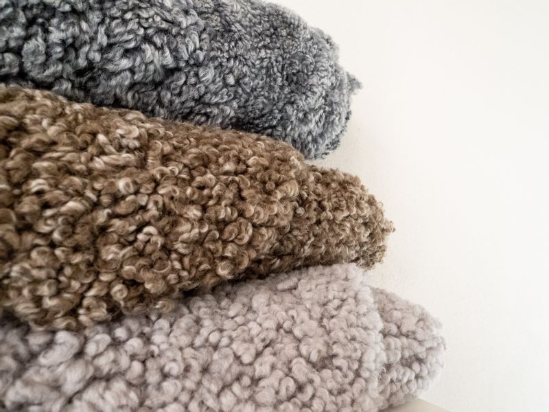 Heitmann Felle Fellteppich "Lammfell Curly" fellförmig 25 mm Höhe echtes La günstig online kaufen