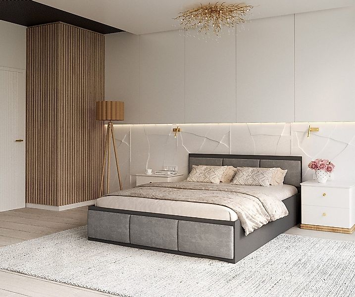 thematys Stauraumbett mit Bettkasten und Lattenrost 120x200, 140x200, 160x2 günstig online kaufen