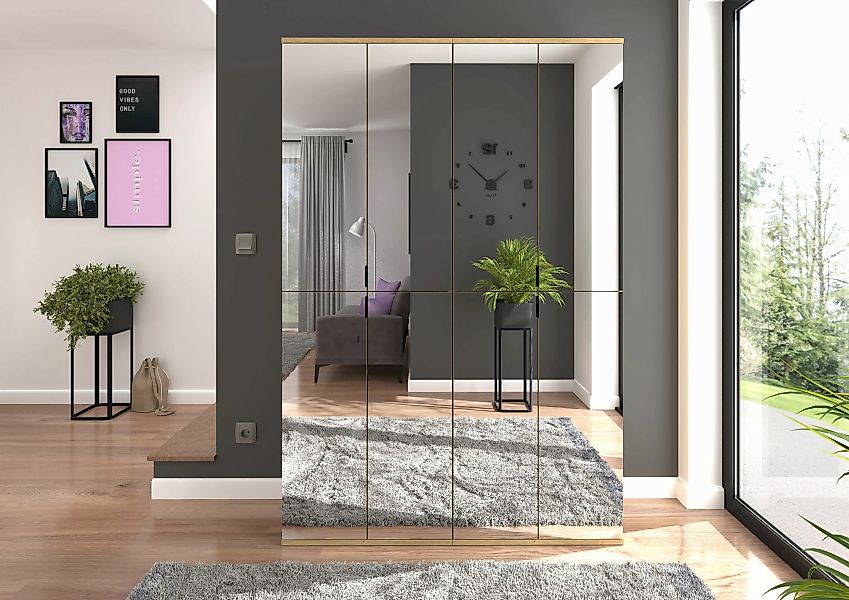 INOSIGN Garderoben-Set "Trondheim, Breite 122cm, best. aus 2 Schränken, 8 T günstig online kaufen
