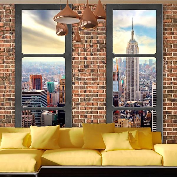 Selbstklebende Fototapete - The view from the window: New York günstig online kaufen