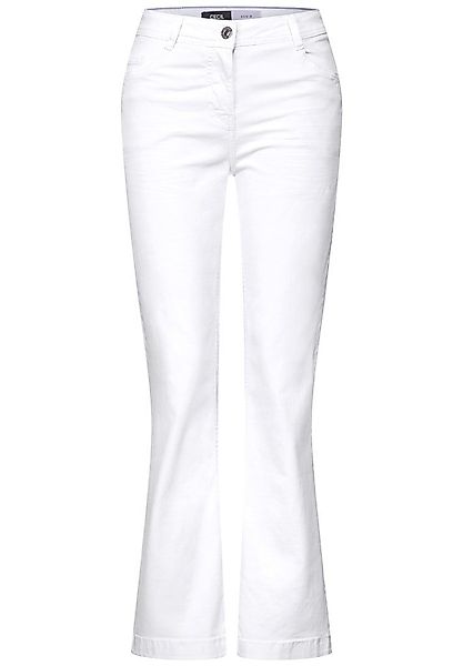 CECIL Stoffhose Style Toronto Bootcut White günstig online kaufen