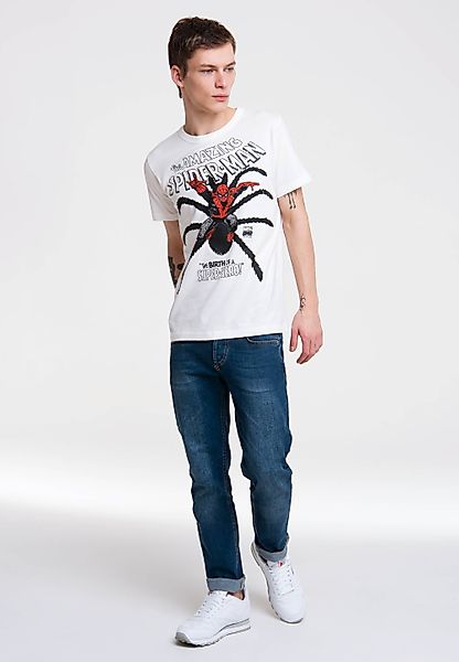 LOGOSHIRT T-Shirt "Spider-Man", mit coolem Superhelden-Frontdruck günstig online kaufen