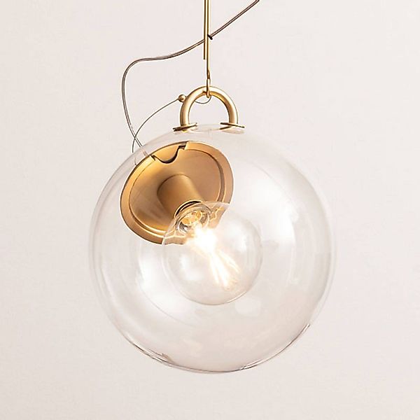 Artemide Miconos Glas-Pendelleuchte in Messing günstig online kaufen