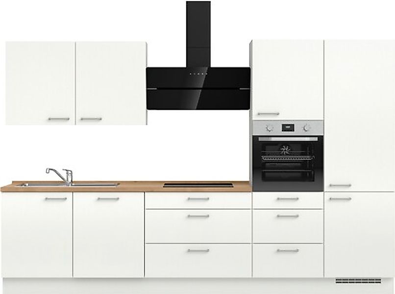 nobilia® Küchenzeile »"Laser II"«, vormontiert, Ausrichtung wählbar, Breite günstig online kaufen