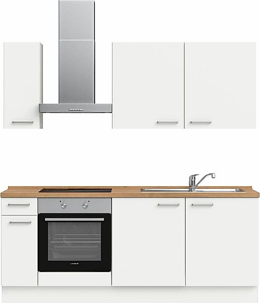 nobilia Küchenzeile ""Touch I"" vormontiert, Ausrichtung wählbar, Breite 21 günstig online kaufen