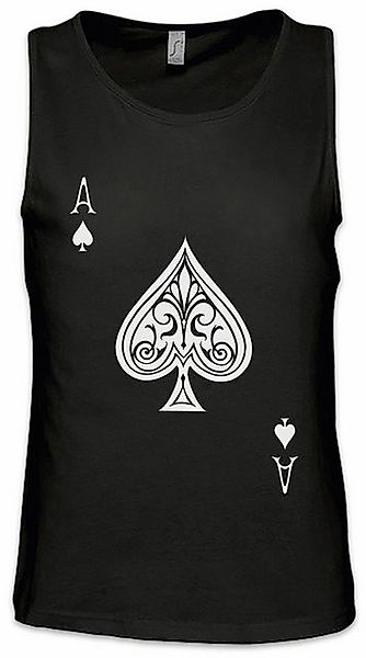 Urban Backwoods Tanktop Ace Of Spades II Ärmelloses T-Shirt Spade Ace Poker günstig online kaufen