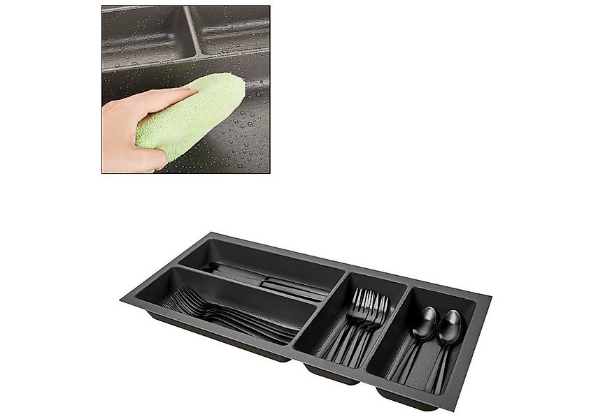 SO-TECH® Besteckeinsatz ORGA-BOX III Leinwandstil für Nobilia ab 08/2012 günstig online kaufen