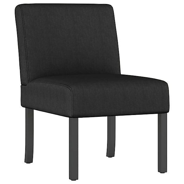 vidaXL Polsterstuhl Schwarz Stoff 352459 günstig online kaufen