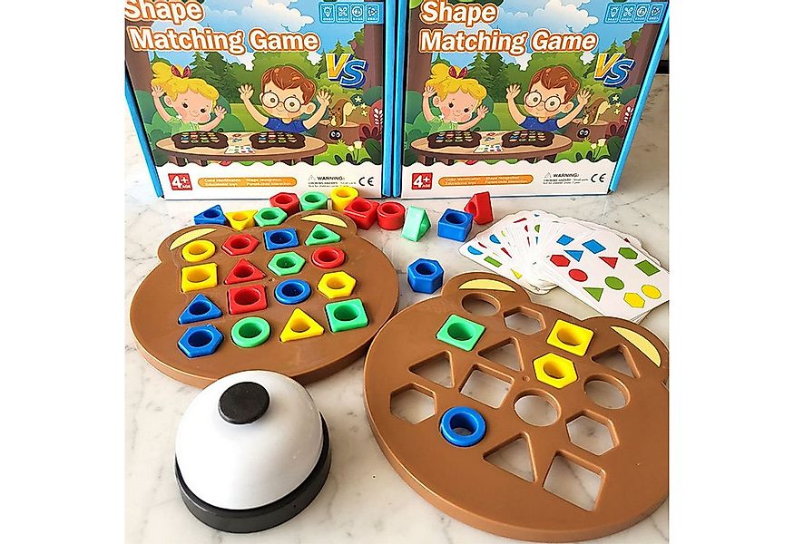 STILVORA Lernspielzeug Kinder-Spielzeug Sortierspielzeug Steckpuzzle Formen günstig online kaufen