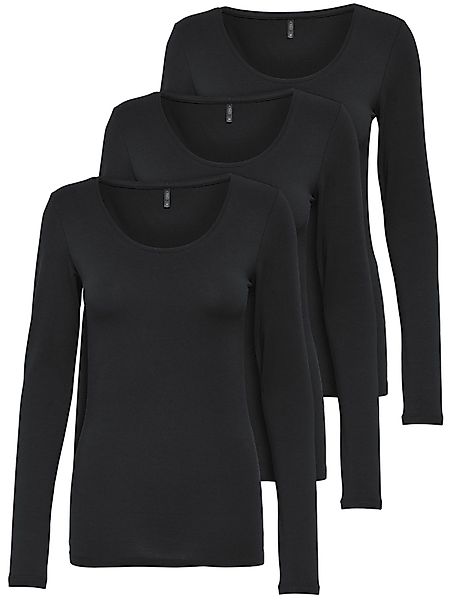 ONLY Langarmshirt Live Love NEW Longsleeve günstig online kaufen