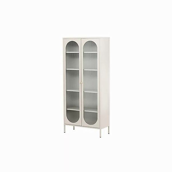 ebuy24 Vitrine Lima Vitrinenschrank 2 Türen beige. günstig online kaufen