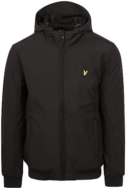 Lyle & Scott Jacke Softshell Fleece Schwarz - Größe XXL günstig online kaufen