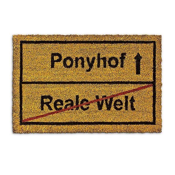 relaxdays Fußmatte 'Ponyhof' Kokos 40x60 cm, günstig online kaufen