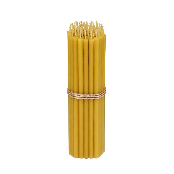 NKlaus Standkerzenhalter 50x Stabkerzen Gold Tropffrei günstig online kaufen