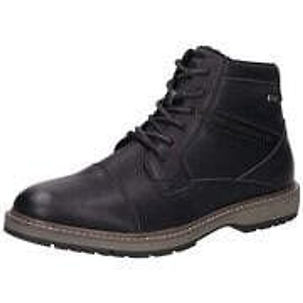 Tom Tailor Schnürstiefelette Herren schwarz günstig online kaufen