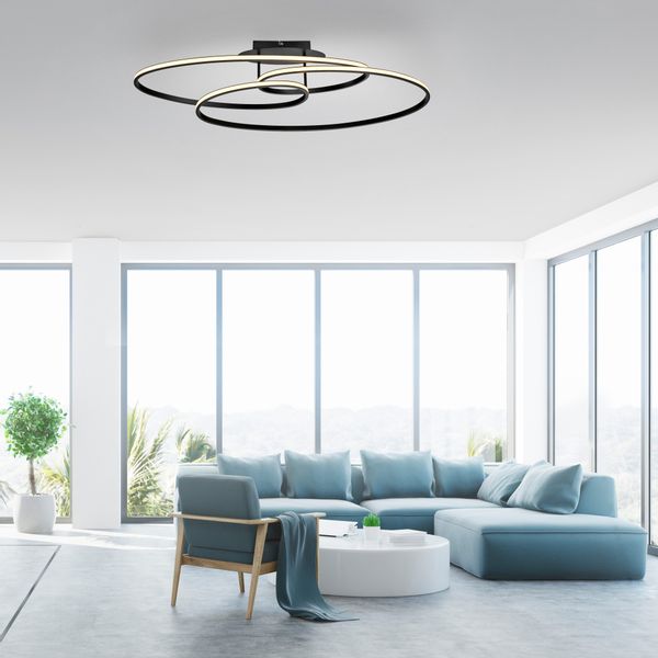 JUST LIGHT Deckenleuchte LUMACA, Ein-/Ausschalter, LED günstig online kaufen