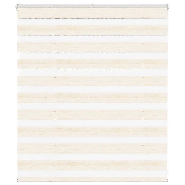 vidaXL Doppelrollo Marmorbeige 120x100cm Stoffbreite 115,9 cm Polyester 401 günstig online kaufen