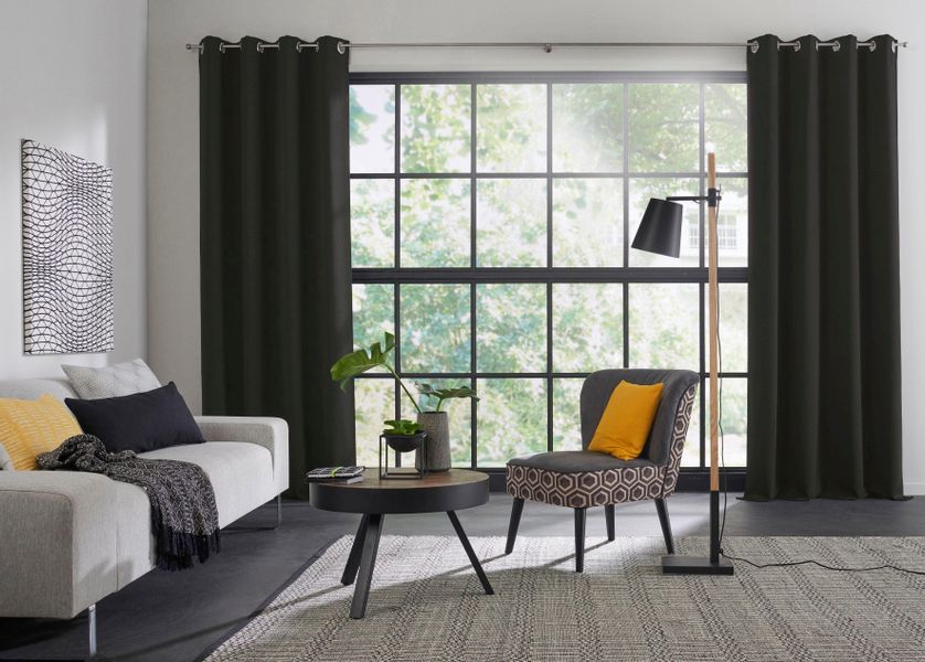 Wirth Vorhang "Dim out" Ösen 1 Stk. tlg. günstig online kaufen