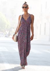 LASCANA Maxikleid mit Paisleymuster und verstellbarem günstig online kaufen