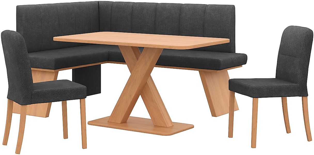 Home affaire Eckbankgruppe »Nina« Set, 4er, 4 Stk. tlg. Sitzgruppe Esszimme günstig online kaufen