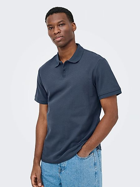 ONLY & SONS Poloshirt "ONSBEN REG SS POLO SHIRT NOOS" Baumwolle, regular fi günstig online kaufen