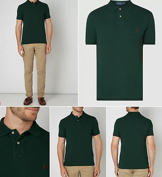 Ralph Lauren Poloshirt POLO RALPH LAUREN Custom Slim Fit Polohemd Hemd T-Sh günstig online kaufen