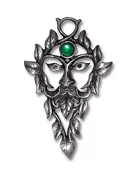 Adelia´s Amulett "Anhänger Greenwood Talisman", Green Man - Naturmagie günstig online kaufen