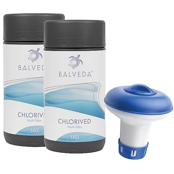 BALVEDA Poolpflege Set 2x BALVEDA CHLORIVED günstig online kaufen