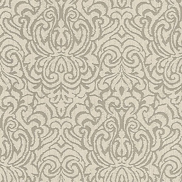 Tadessi Tapete Barock Alessia M1 No 3841 Vliestapete Beige Braun Barocktape günstig online kaufen