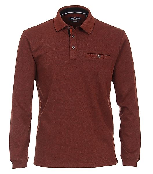 CASAMODA Langarm-Poloshirt CASAMODA Polo-Shirt Langarm gestreift günstig online kaufen