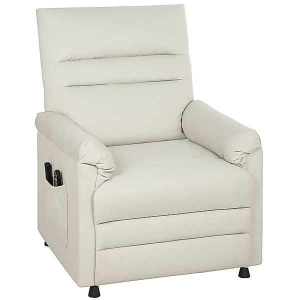 HOMCOM Elektrischer Relax-Massagesessel mit Heizfunktion, velourbezogener t günstig online kaufen