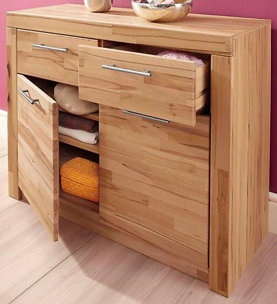 bv-vertrieb Schuhschrank Schuhschrank Kernbuche Garderobenkommode Flurschra günstig online kaufen