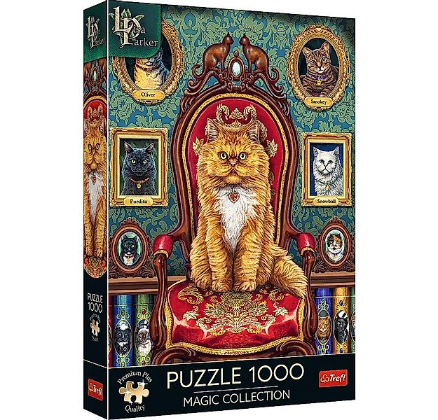 Trefl Puzzle Lisa Parker, Verrückt nach Katzen, 1000 Teile, Premium Plus Pu günstig online kaufen