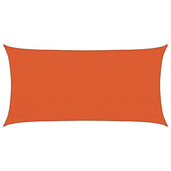 vidaXL Sonnensegel 160 g/m² Rechteckig Orange 3x6 m HDPE 311680 günstig online kaufen