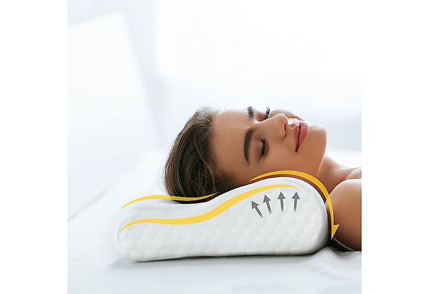 Träumschön Nackenkissen Orthopädisches Nackenstützkissen - Visko Mineralsch günstig online kaufen