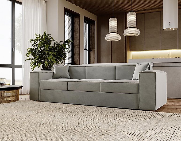 Compleo Schlafsofa modern 252 cm breit, günstig online kaufen