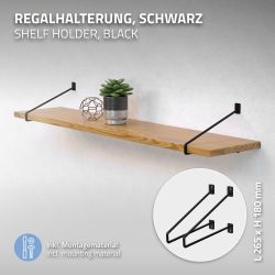 ML-DESIGN Wandregalhalter Regalhalterung Winkel Halterung für günstig online kaufen