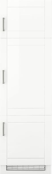 KOCHSTATION Kühlumbauschrank »KS-Tinnum« 60 cm breit, 200 cm hoch, Metallgr günstig online kaufen
