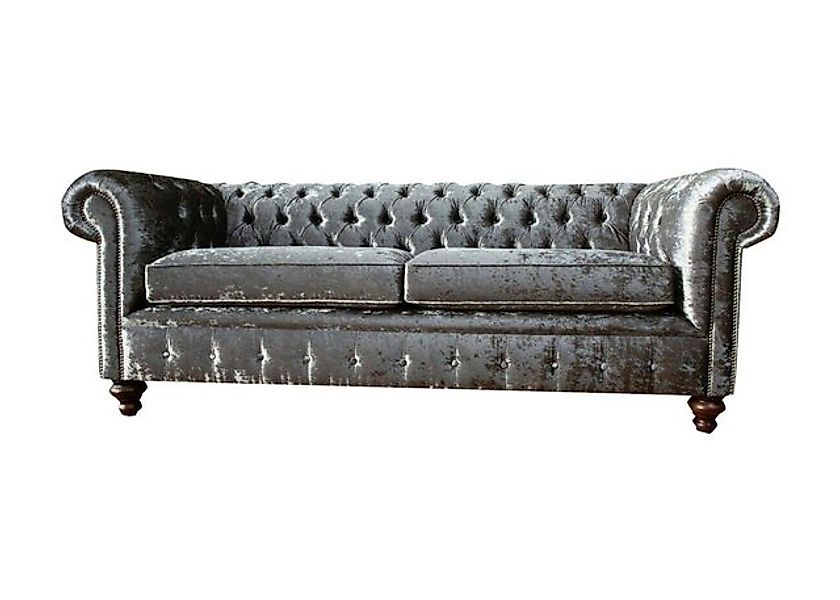 JVmoebel Chesterfield-Sofa Dreisitzer Sofa 3 Sitz Couch Polster Sitz Garnit günstig online kaufen