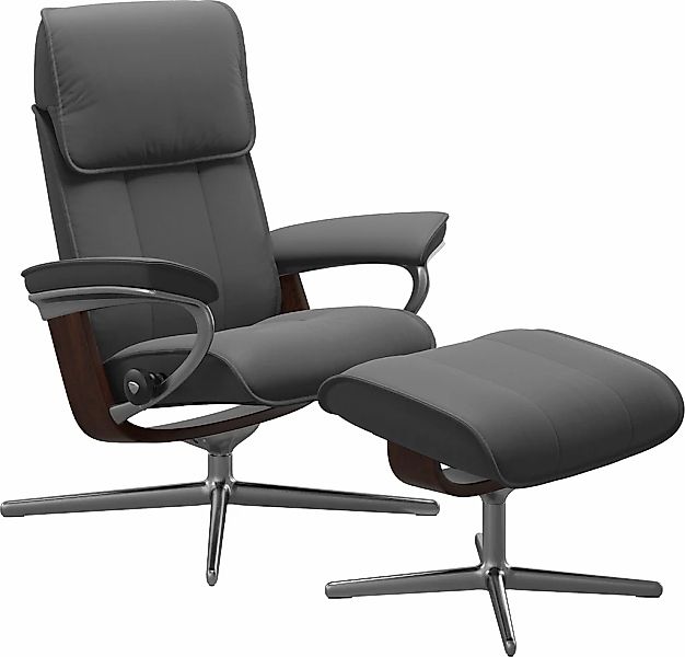 Stressless "Admiral" mit Cross Base, Größe M & L, Holzakzent Braun günstig online kaufen