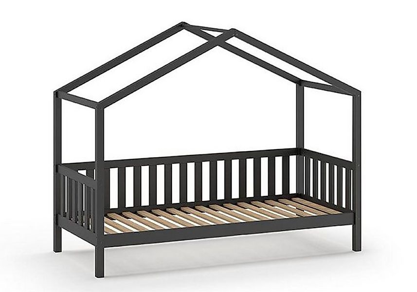 58 aufm Kessel Kinderbett Hausbett Kapua 210x97x170 Kinderbett in Hausform günstig online kaufen